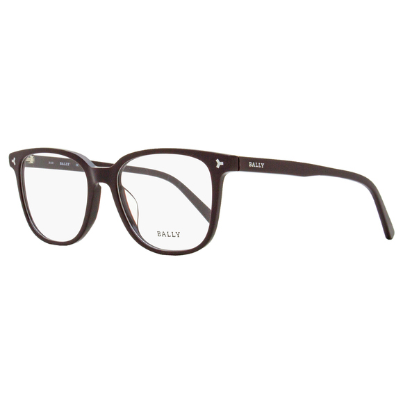 Bally Rectangular Eyeglasses BY5033H 069 Dark Brown 54mm